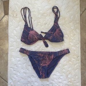 Purple bikini set